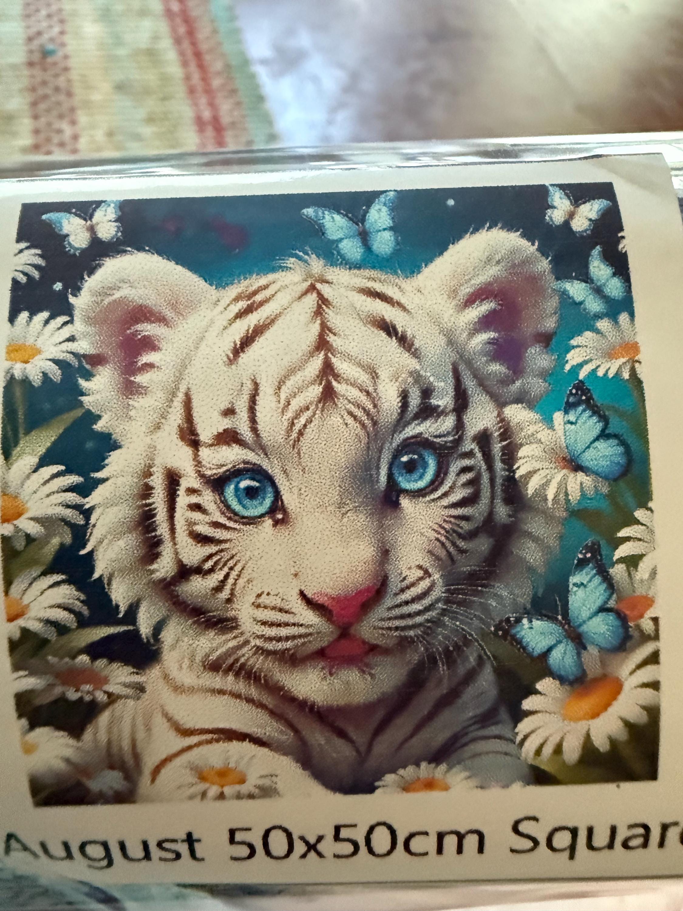 Resin drill 5d  diamond painting on felt canvas