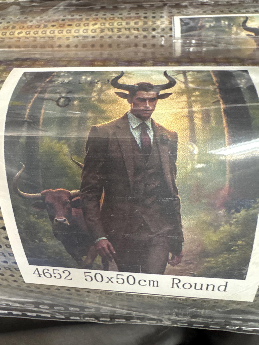 5d Premium Round Taurus  Diamond Painting