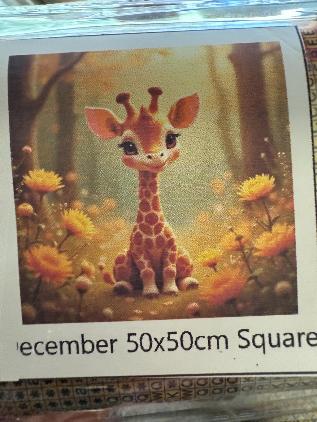 Resin drill 5d  diamond painting on felt canvas