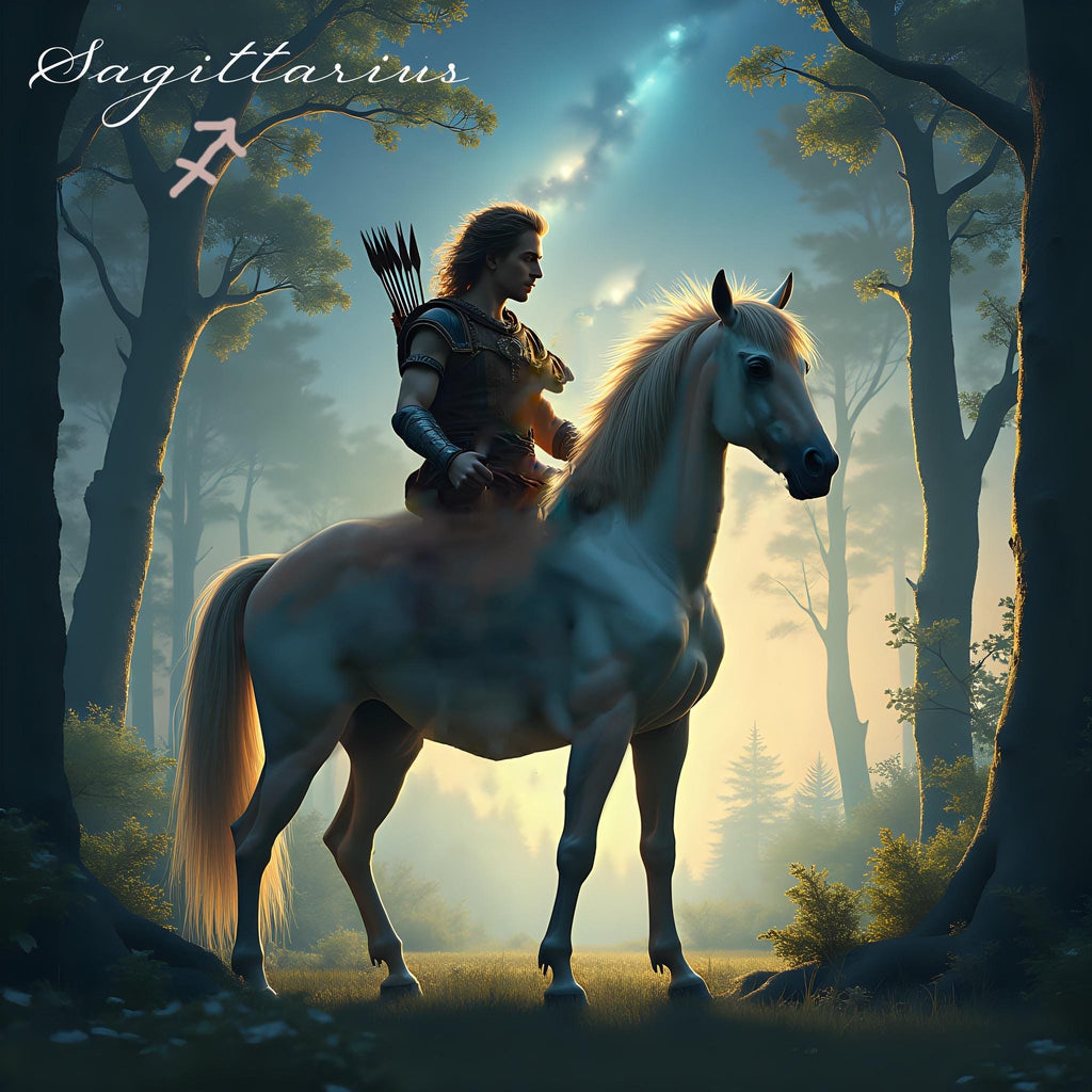 5d Premium Round Sagittarius  Diamond Painting