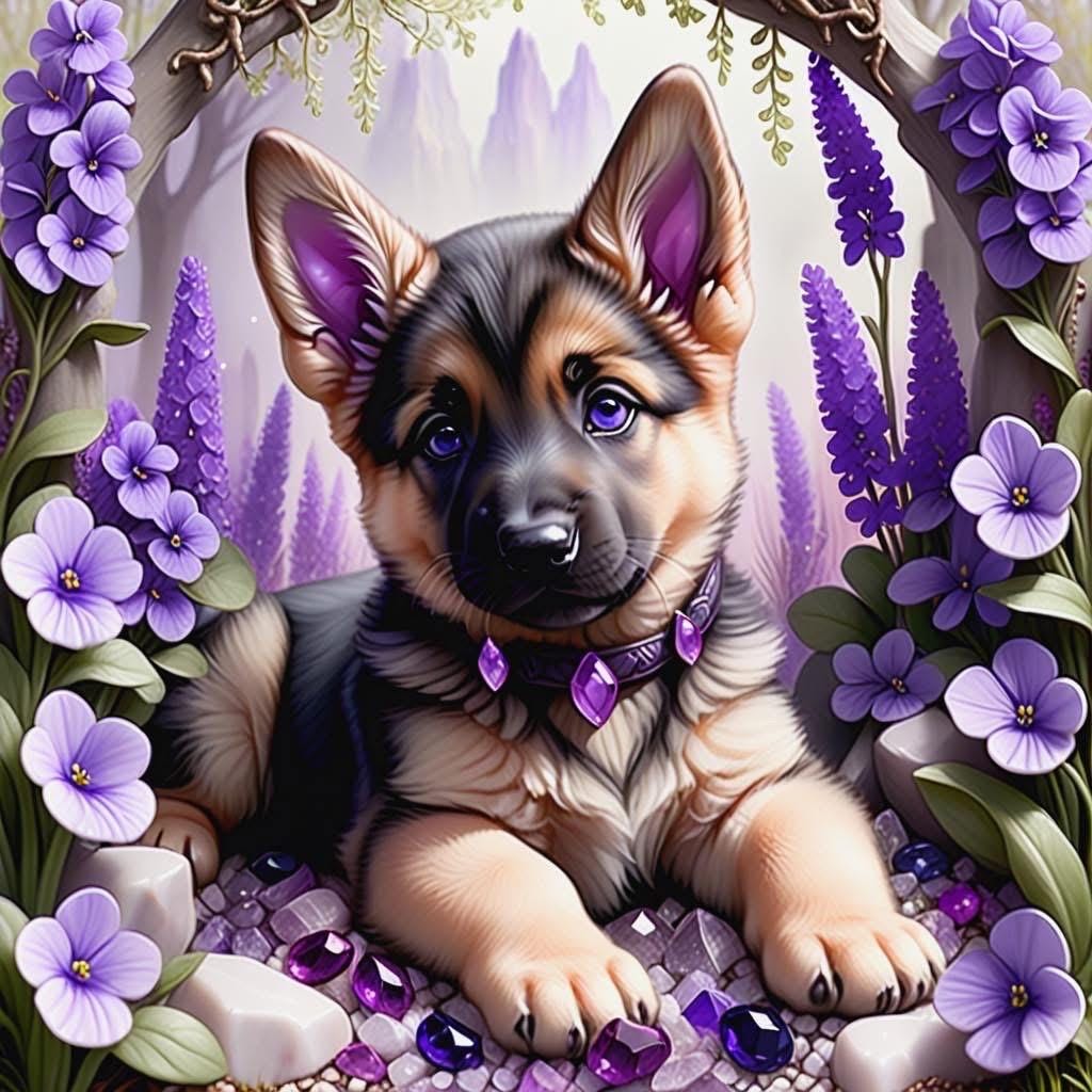 Resin drill 5d  diamond painting on felt canvas