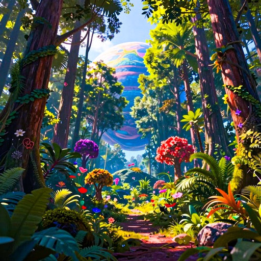 Other world diamond painting