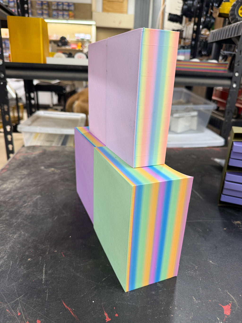 Free standing trabricks combo tower