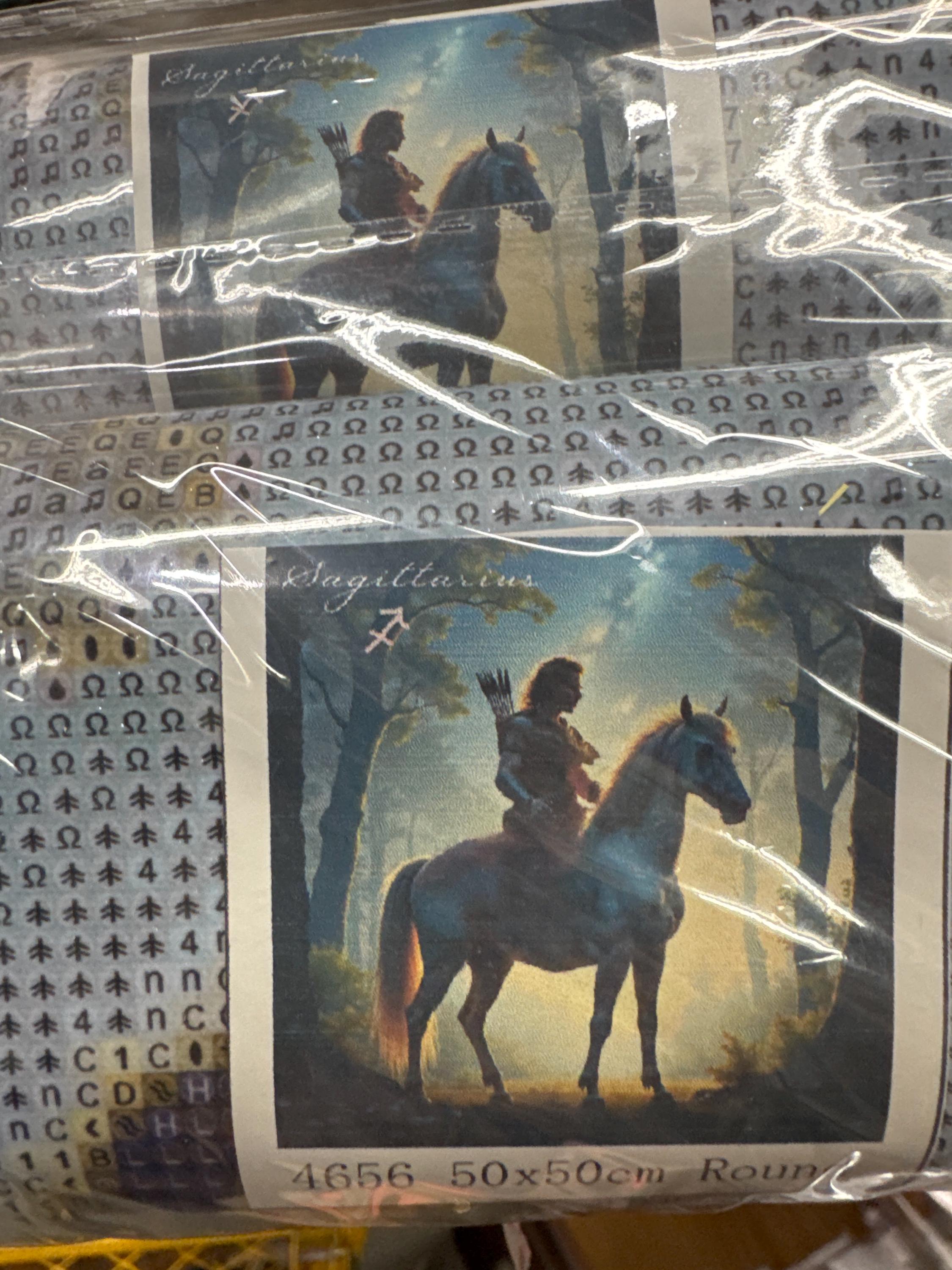 5d Premium Round Sagittarius  Diamond Painting