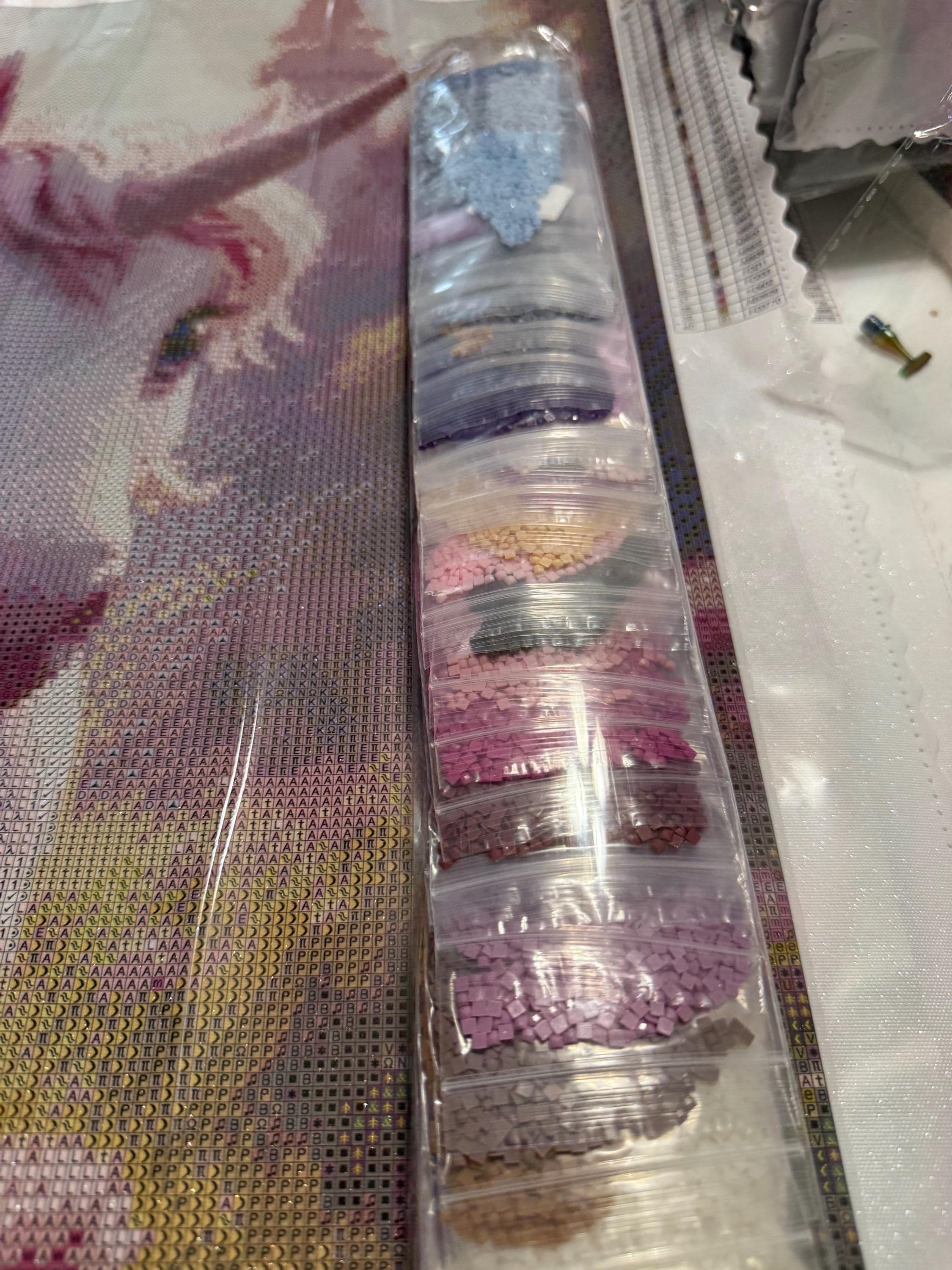 5D Fantasy Unicorn Diamond Painting, round Gem Art (50x50)