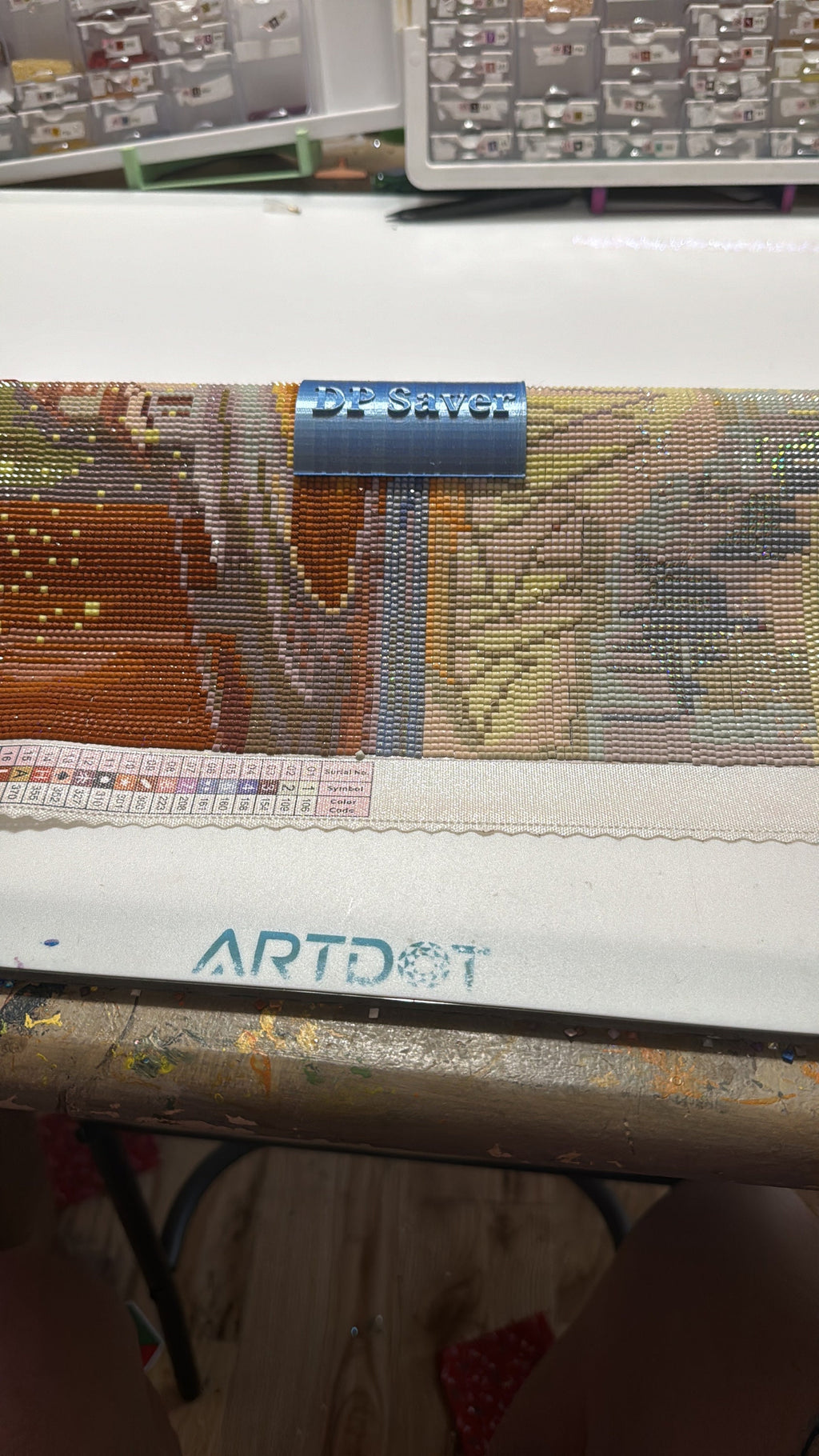 Diamond painting canvas roll helper designed by apejay customs