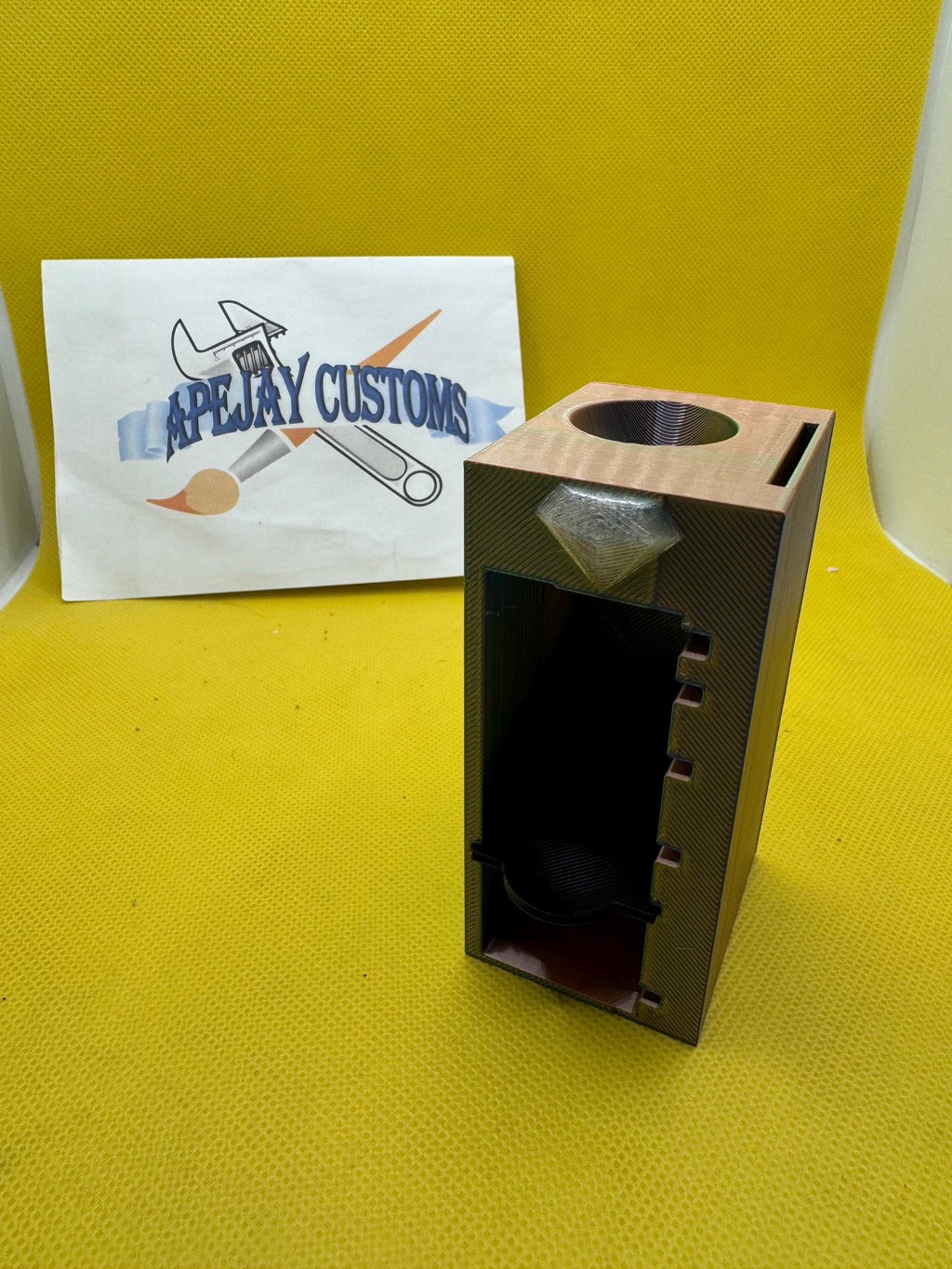 DIamond art Funnel for round and Elizabeth ward containers created by apejay customs