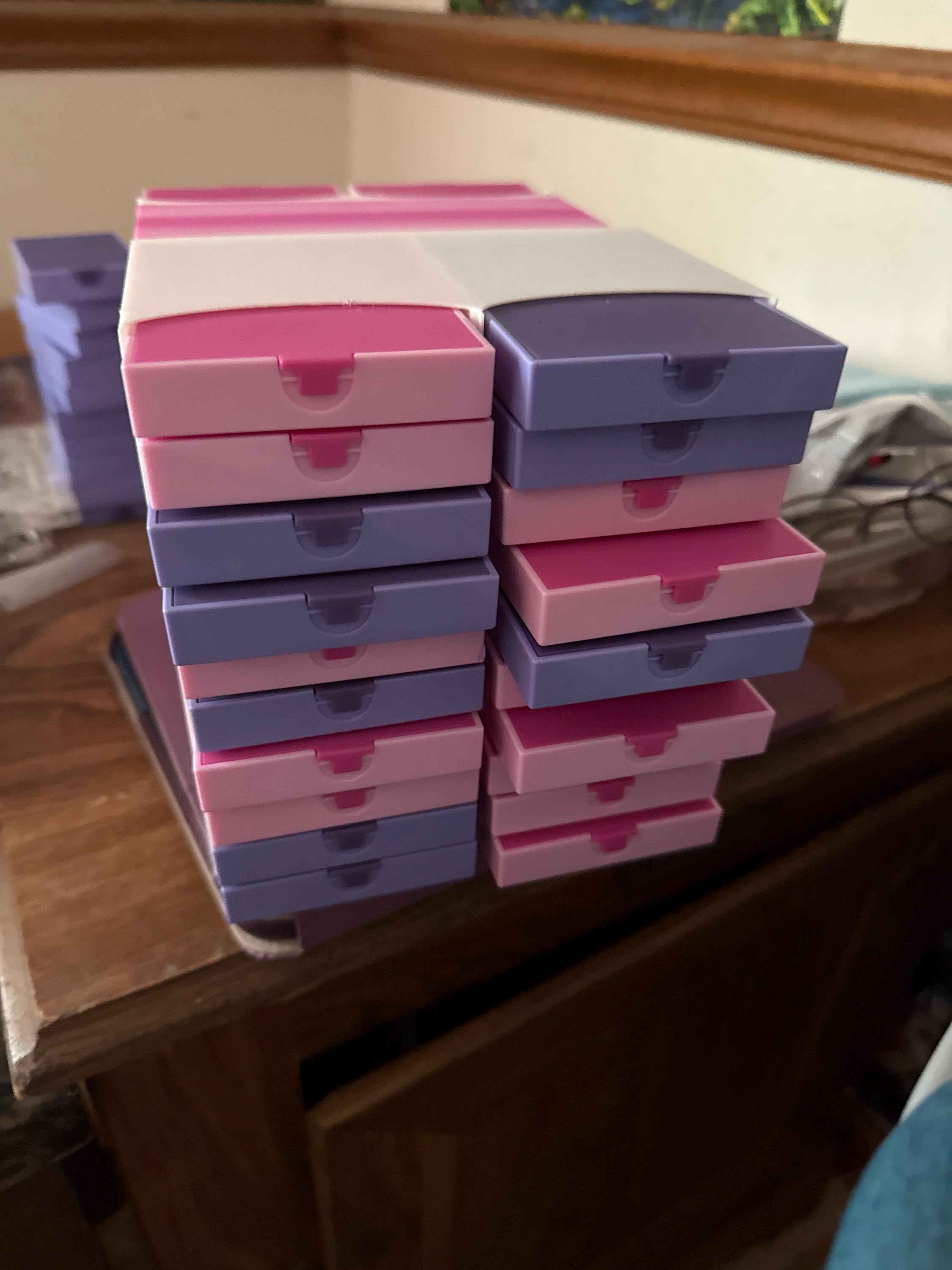 Spinning Tower for 40 large trabrick trays (trays are not included)custom by apejaywood