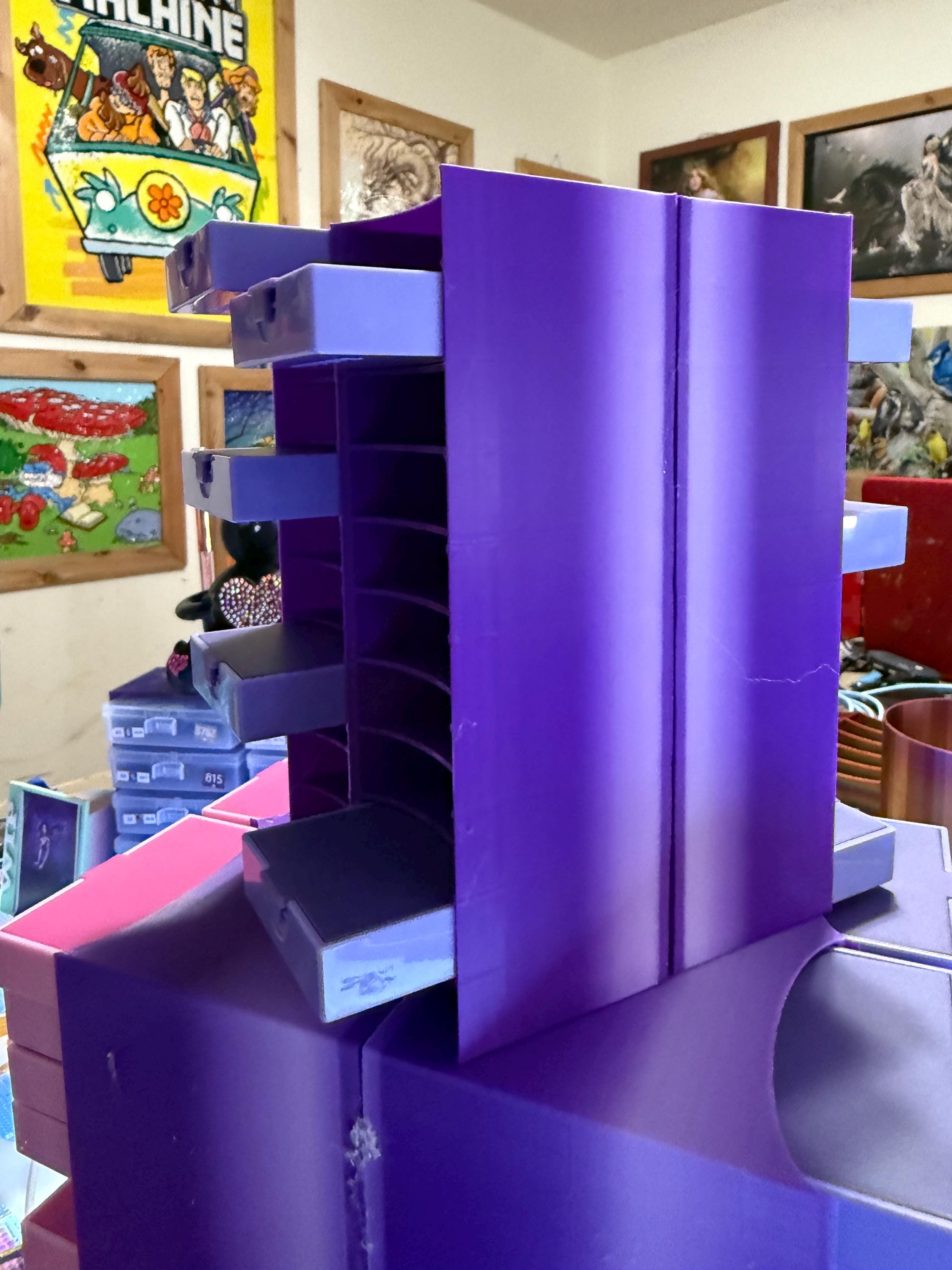 Spinning Tower for 40 mini trabrick trays (trays are not included)custom by apejaywood