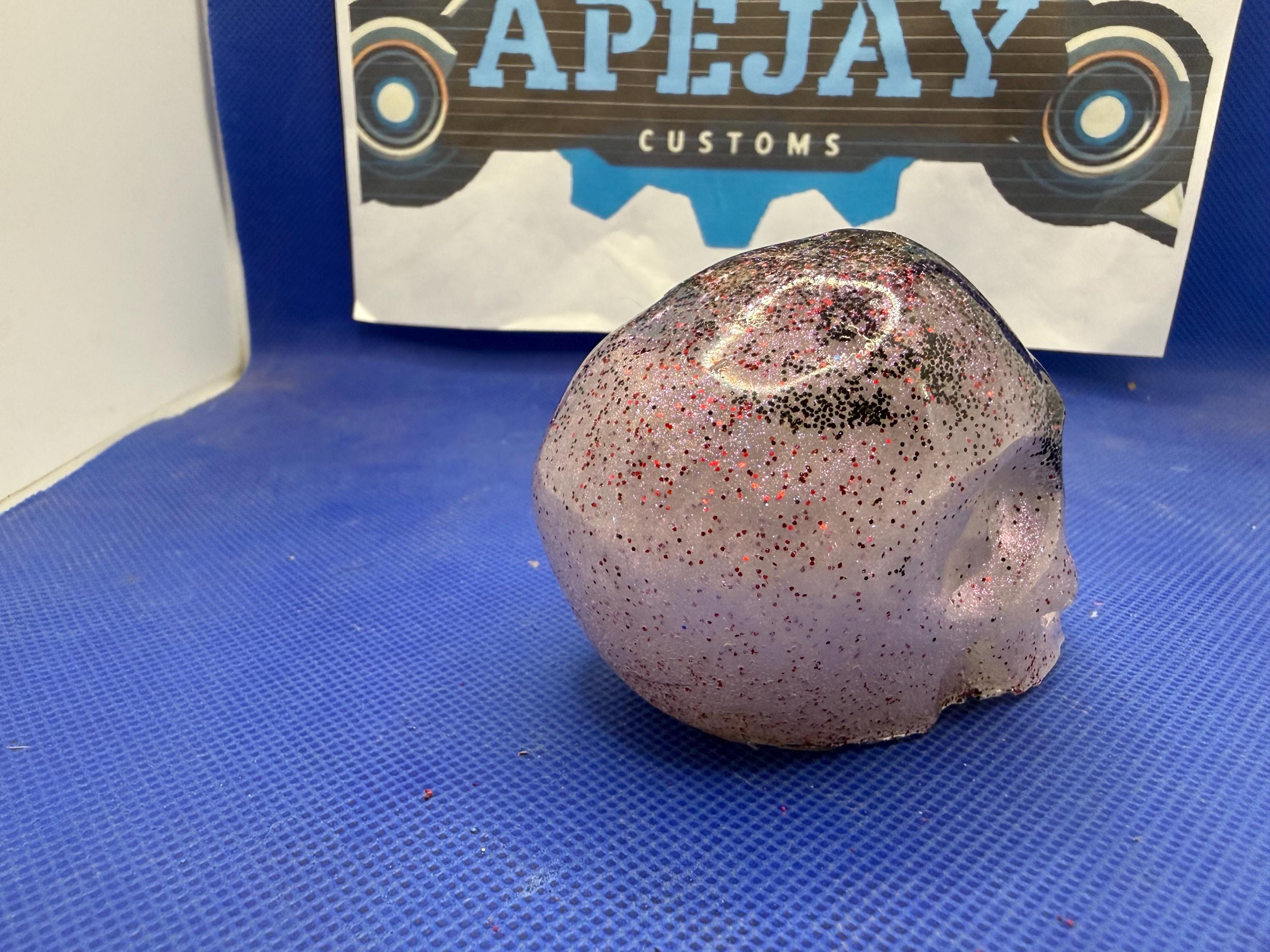 Medium skull paperweight