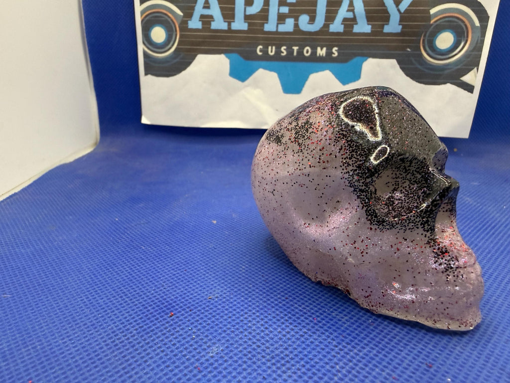 Medium skull paperweight