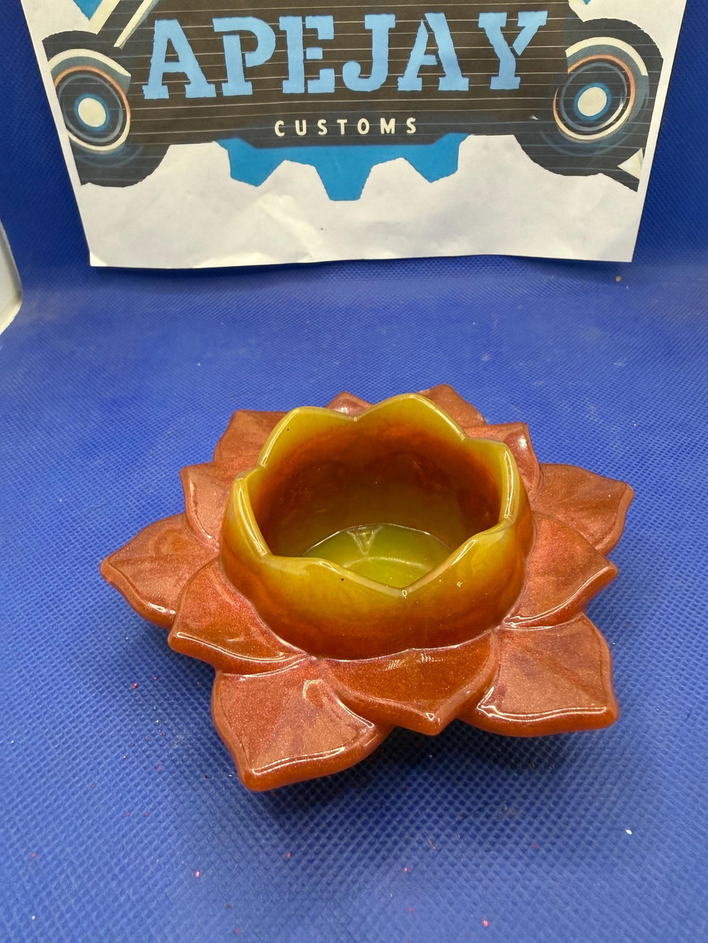 Lotus flower paperweight